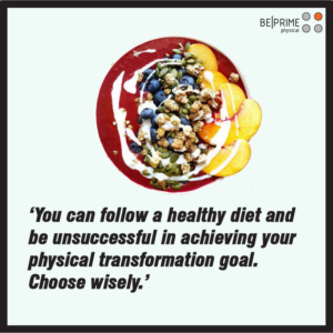 Goal Oriented Diets VS Healthy Diets